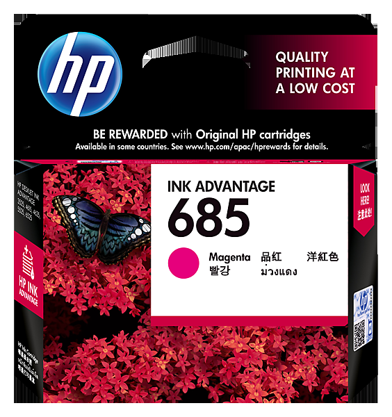 惠普HP 685 号CZ123AA品红色墨盒